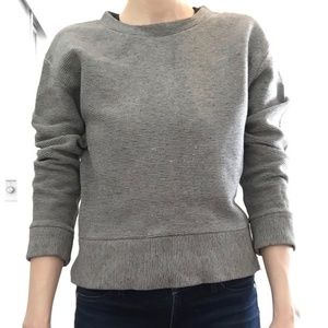 WILFRED FREE Ribbed crop sweater